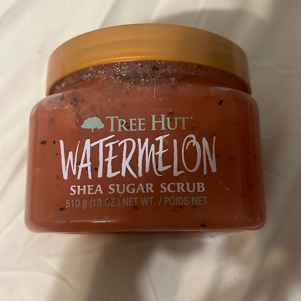 Tree Hut WaterMelon scrub.Barely used,only one time